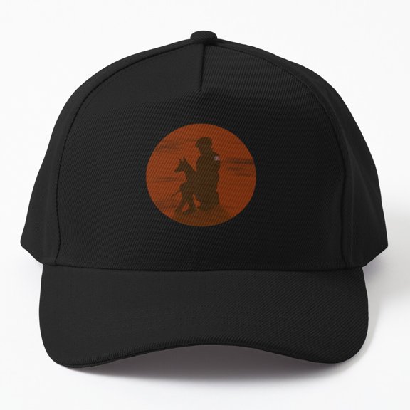 Heroes Baseball Hat, Courage and Service Group Statement Graphic Design, Classic Cap