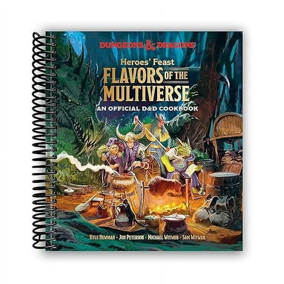 Dungeons & Dragons: Heroes' Feast Flavors of the Multiverse (Spiral-Bound)