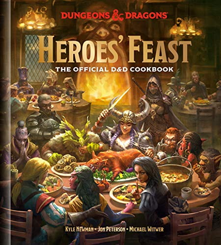 Pre-Owned Heroes' Feast (Dungeons and Dragons): The Official D and D Cookbook (Hardcover) by Kyle Newman, Jon Peterson