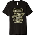 thumbnail image 1 of Heroes Get Remembered But Legends Never Die Iconic Quote Premium T-Shirt, 1 of 3