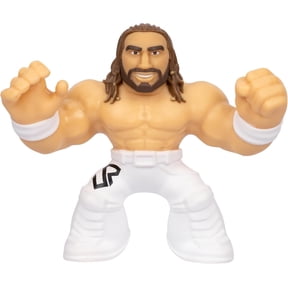 Heroes of Goo Jit Zu WWE Stretchy Superstar Seth Freakin Rollins, This Amazing WWE Wrestling Figure of Seth Freakin Rollins Has A Unique Superstar Squishy Metallic Filling, Stretches 3 X His Size