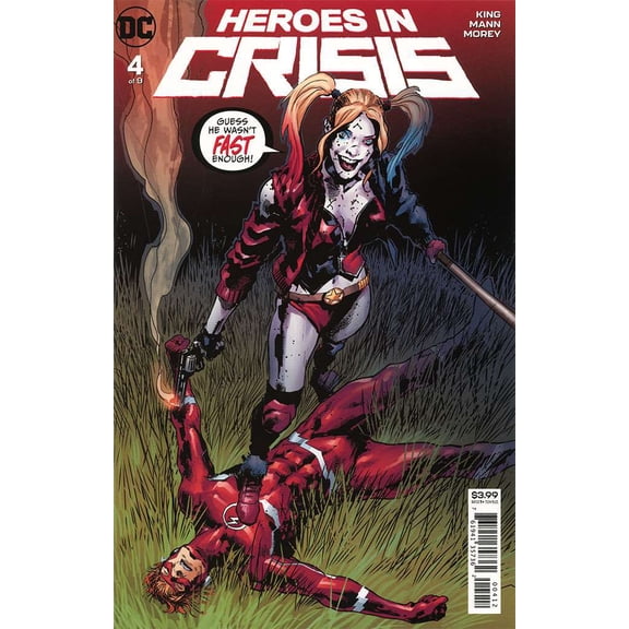 Heroes In Crisis #4 (2nd) VF ; DC Comic Book