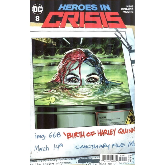 Heroes In Crisis #8A VF ; DC Comic Book