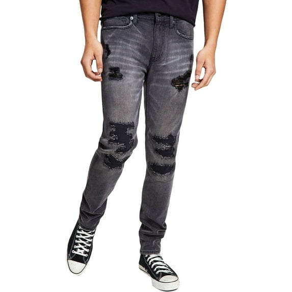 Heroes Motors Mens Denim High Rise Slim Jeans