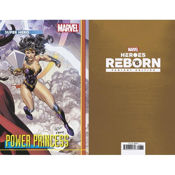 Heroes Reborn #6 (of 7) Bagley Connecting Trading Card Var Marvel Comics Comic Book
