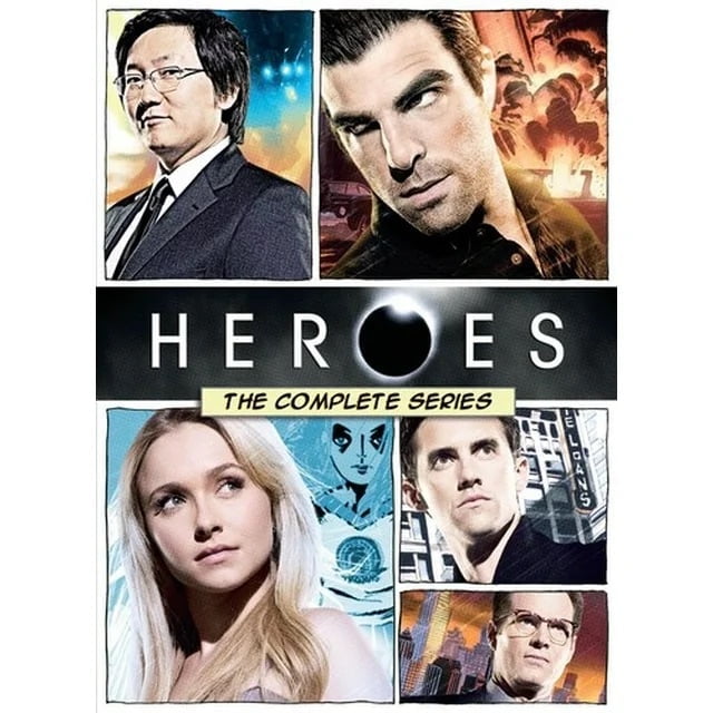 Heroes: The Complete Series Season 1-4 (DVD) - Walmart.com