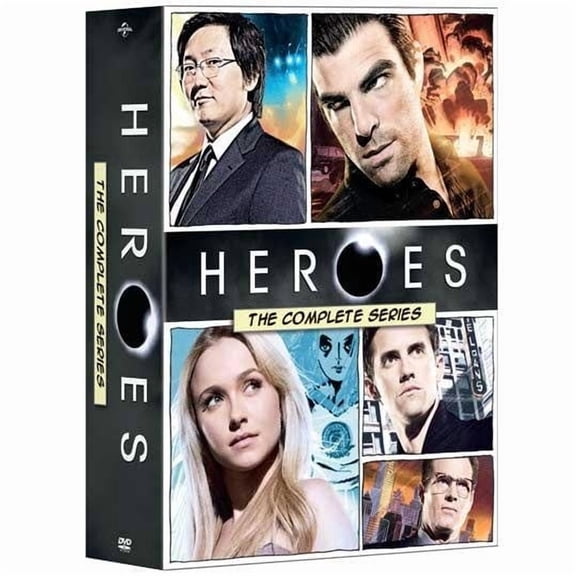 Heroes: The Complete Series (Seasons 1-4) [DVD] [2006-2010] - 21-Disc Collector's Edition Box Set