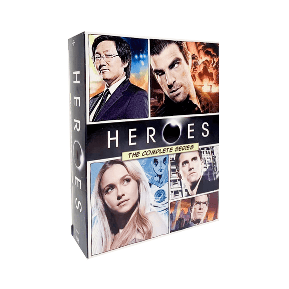 Heroes: The Complete Series Seasons 1-4 DVD Box Set Discs