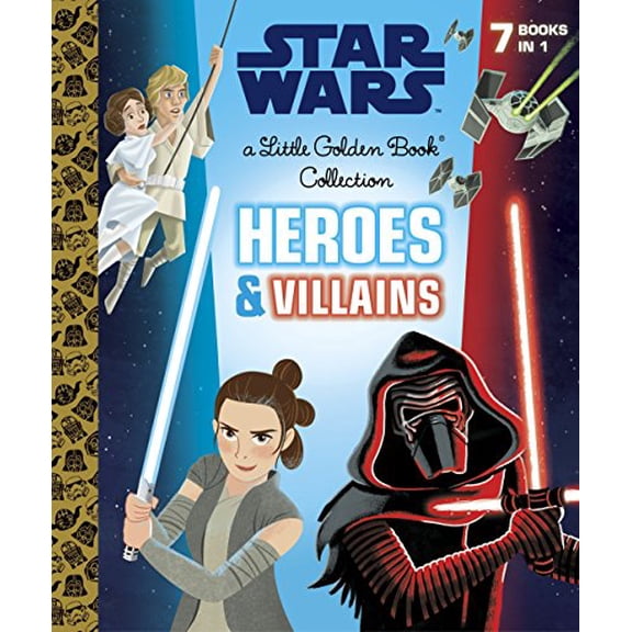 Pre-Owned Heroes and Villains Little Golden Book Collection (Star Wars) (Hardcover) 0736436987 9780736436984