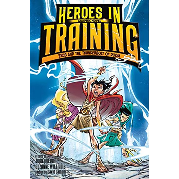 Pre-Owned Heroes in Training Graphic Novel: Zeus and the Thunderbolt of Doom Graphic Novel (Series #1) (Hardcover)