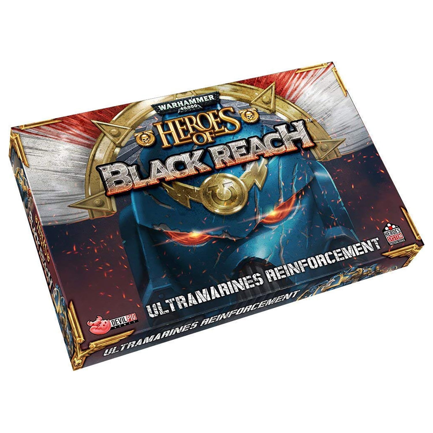 Heroes of Black Reach Ultramarines Reinforcement Board Game Expansion
