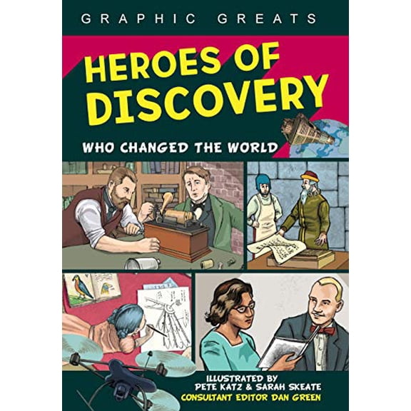 Pre-Owned Heroes of Discovery: Who Changed the World (Graphic Greats) Paperback