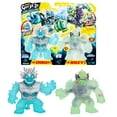 thumbnail image 1 of Heroes of Goo Jit Zu Deep Goo Sea Versus Pack, Ice Blast Blue Blazagon VS Green Horriglow, Ages 4+, 1 of 9