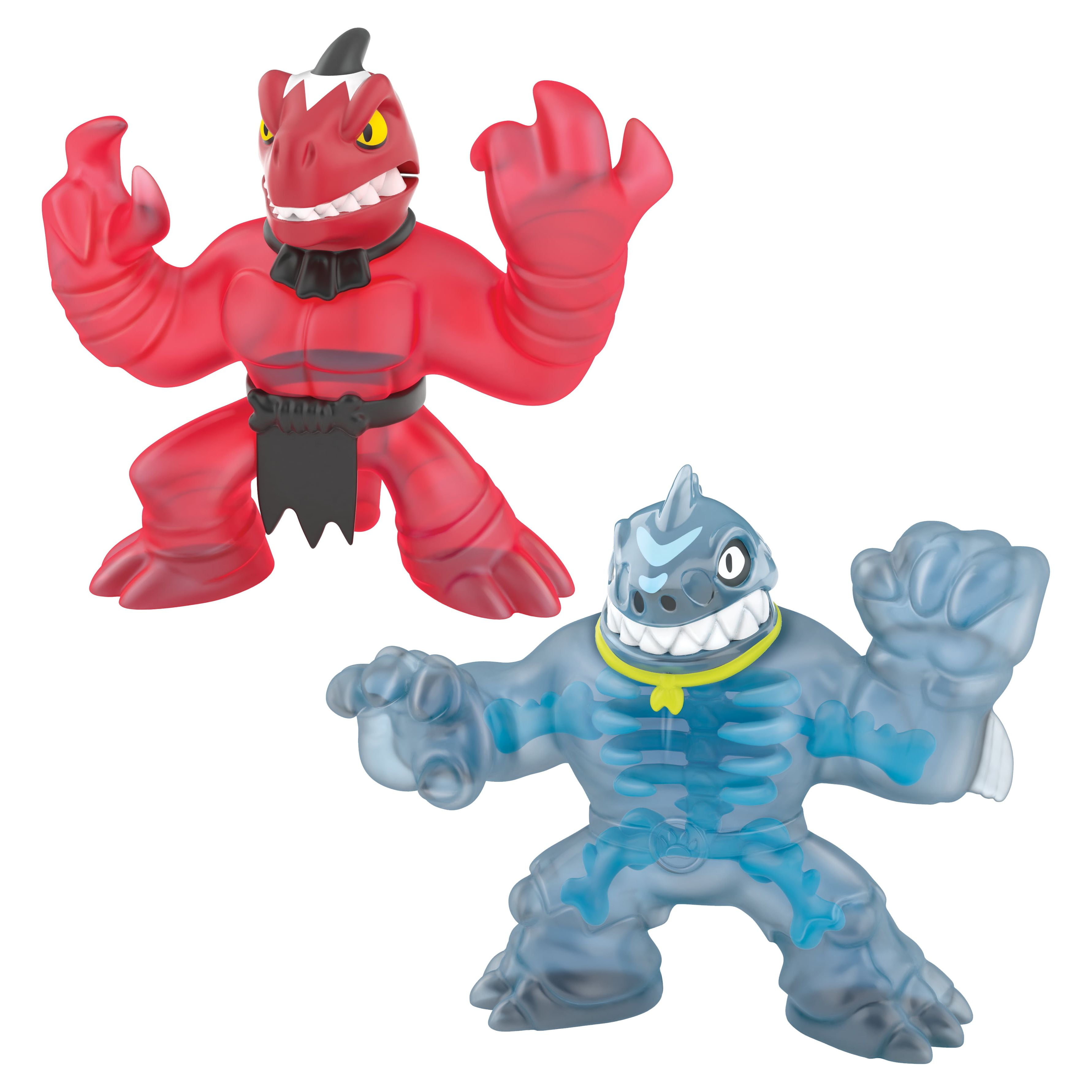Set de deux figurines Heroes of Goo Jit Zu DINO X-RAY - THRASH VS VERAPTZ -  Cdiscount Jeux - Jouets