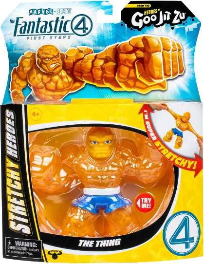 Heroes of Goo Jit Zu Fantastic Four The Thing Action Figure