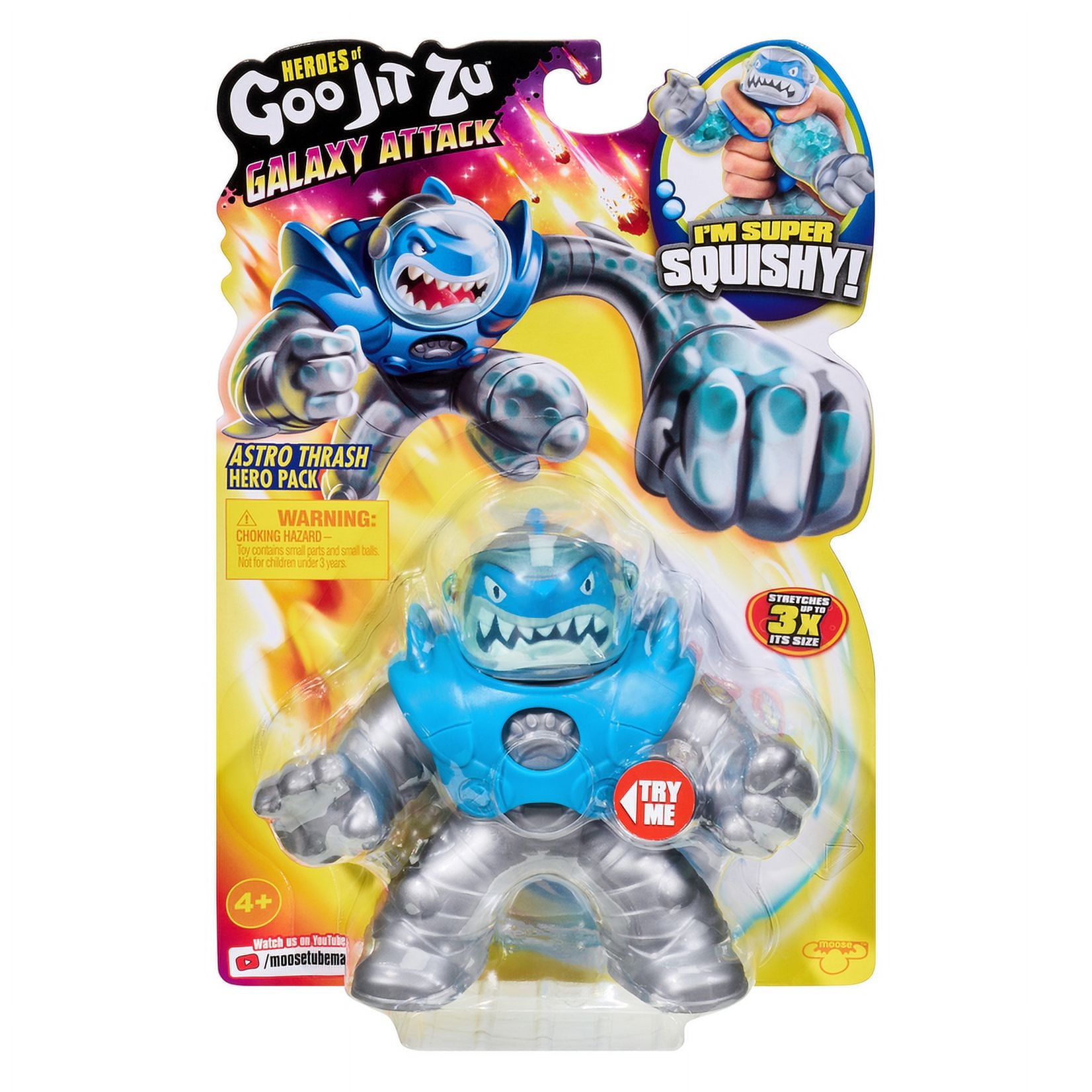 Heroes of Goo Jit Zu Galaxy Attack, Action Figure - Astro Thrash