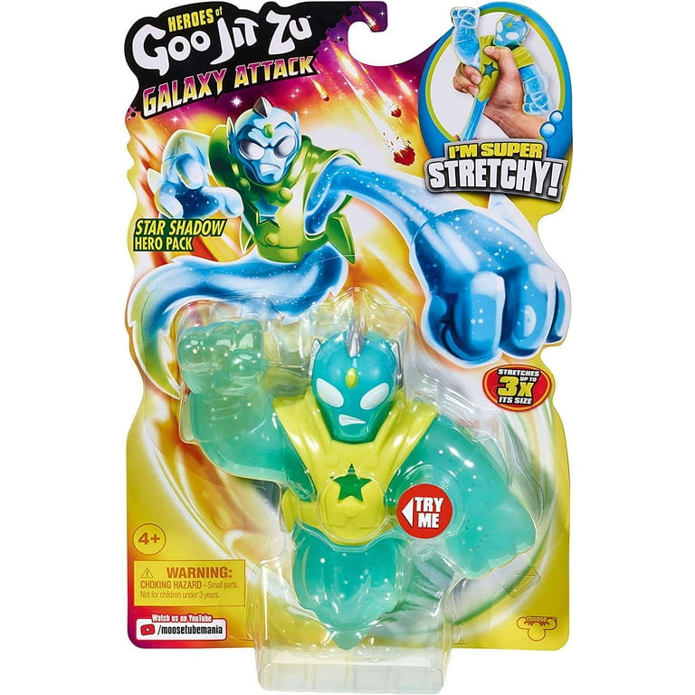goo jit zu galaxy attack セット Heroes of Goo Jit Zu: Galaxy Attack Stretchy Action Figures