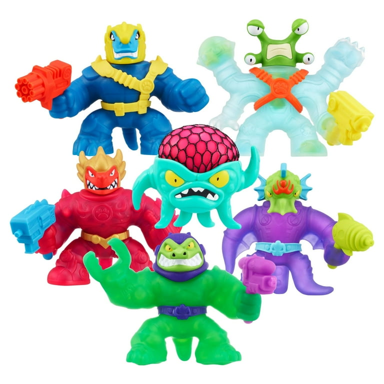 goo jit zu galaxy blast 全6種 Heroes of Goo Jit Zu Galaxy Blast Hero - Squishy, Stretchy, Gooey