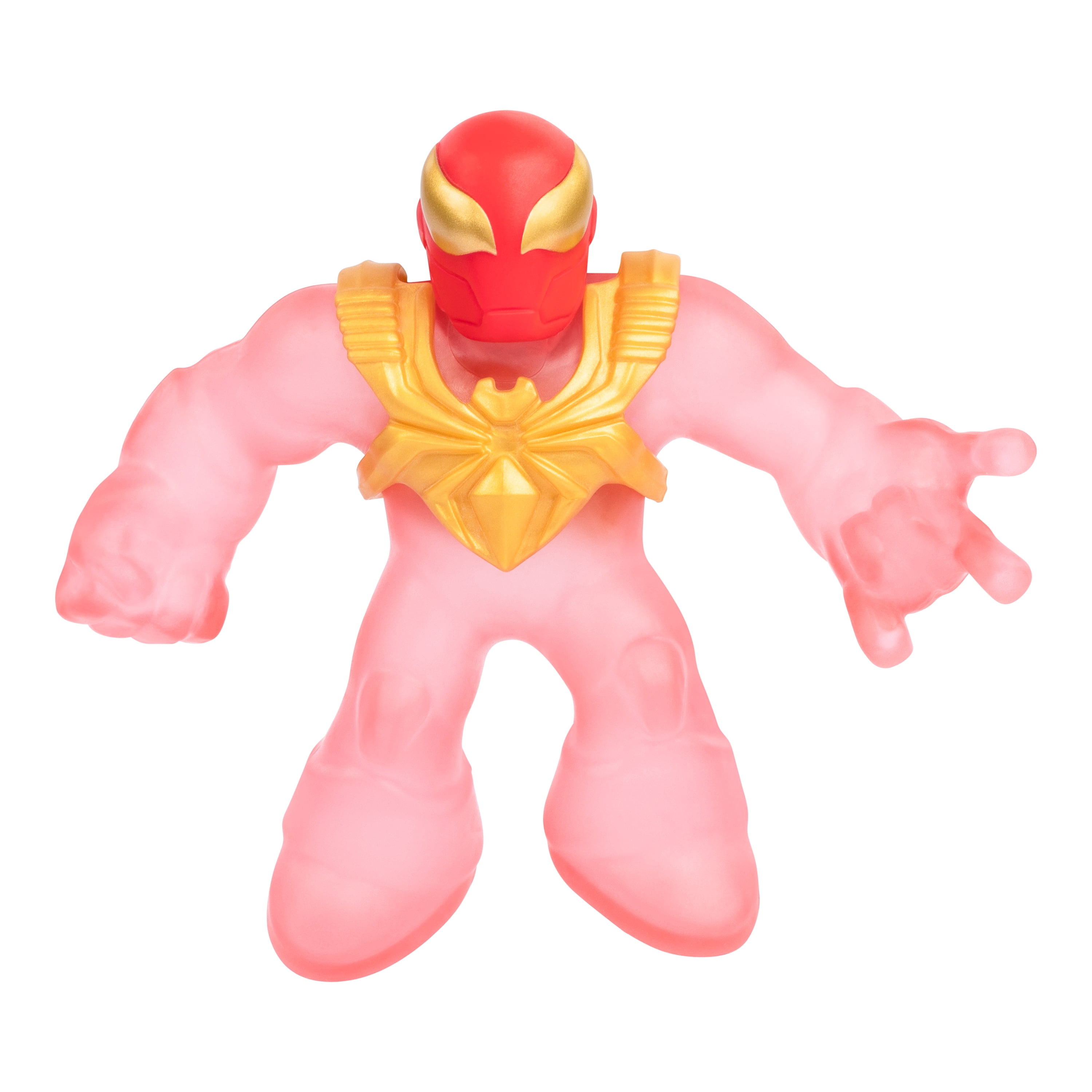 Heroes of Goo Jit Zu Goo Shifters Marvel Armored Spiderman Stretchy Hero, 4.2" Toy Figure, Ages