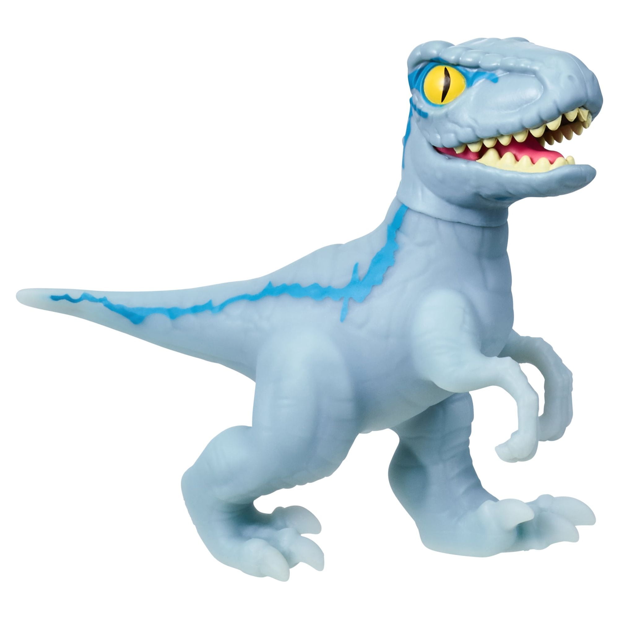 Heroes of Goo Jit Zu Jurassic World Stretch Blue Dino Figure Set