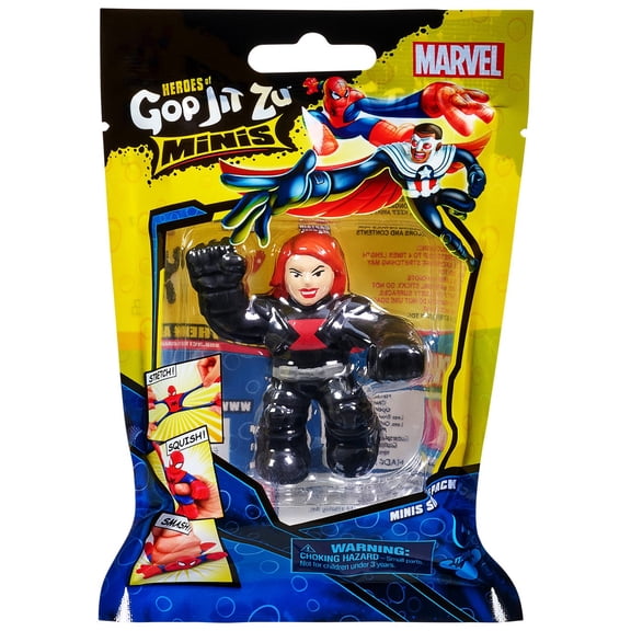 Heroes of Goo Jit Zu MINIS Black Widow Figure