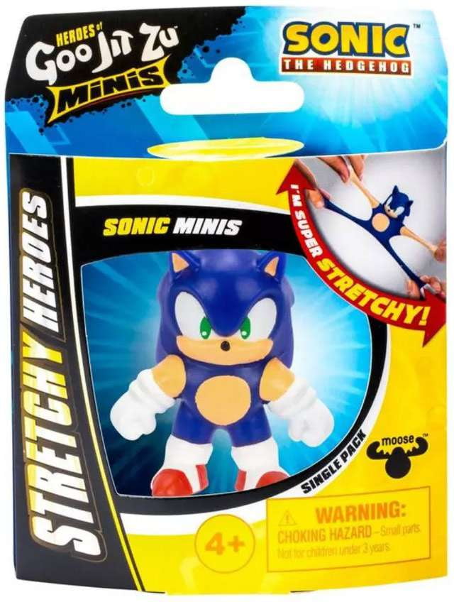 ZONE☆ミニフィギュア Heroes of Goo Jit Zu MINIS Sonic Mini Figure - Walmart.com