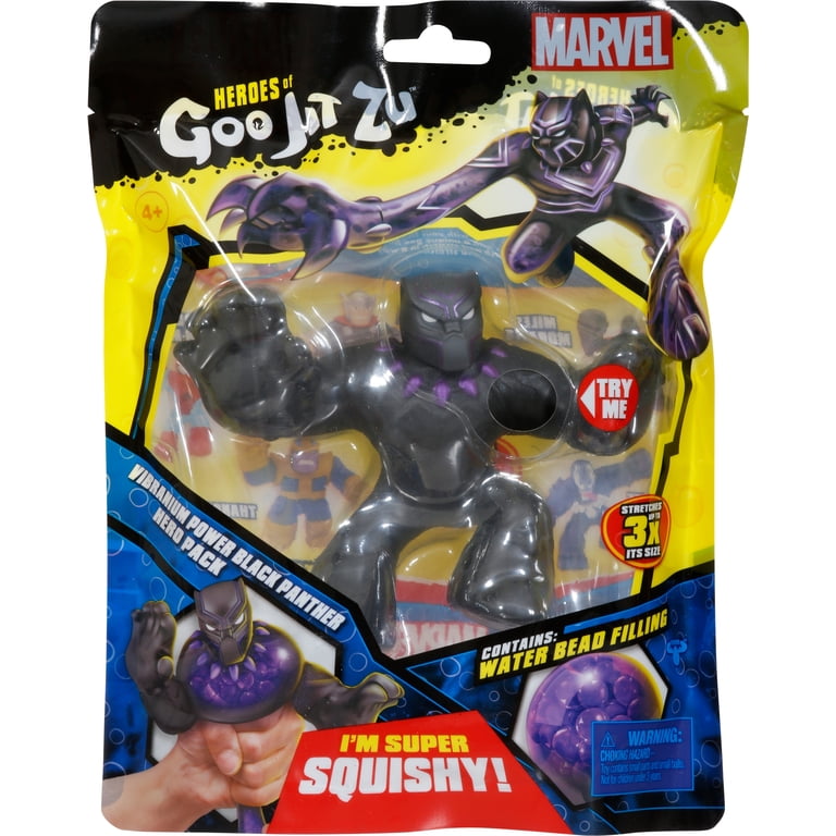 Heroes of Goo Jit Zu Marvel Hero Pack Black Panther Action Figure