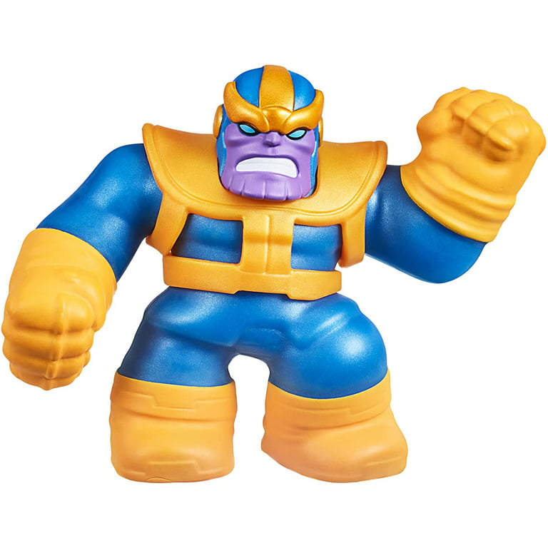Heroes of Goo Jit Zu Marvel Hero Pack - Thanos - Squishy, Stretchy, Gooey  Heroes 