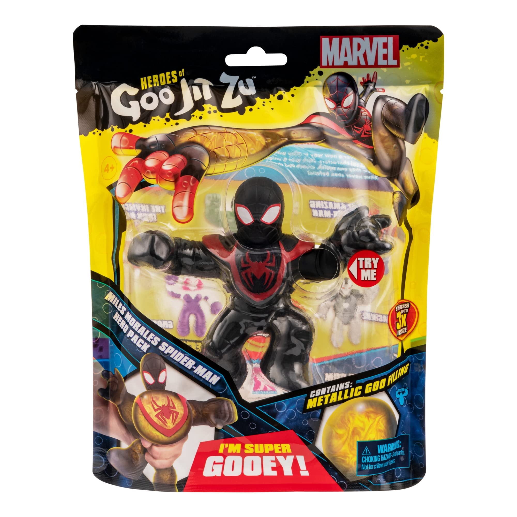 Heroes of Goo Jit Zu Marvel Miles Morales Spider-Man Hero - Super