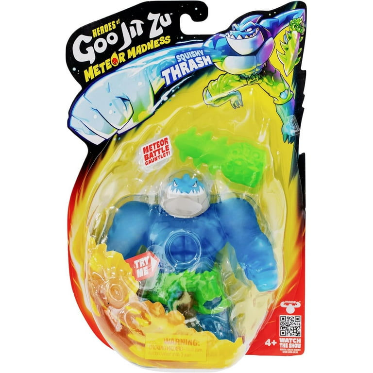 Heroes of Goo Jit Zu Meteor Madness Squishy Thrash Action Figure