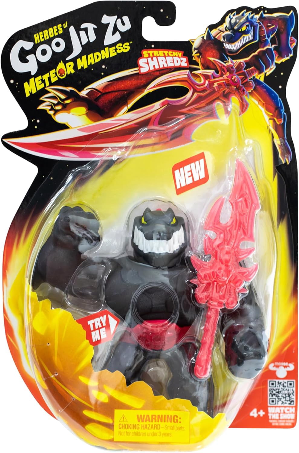 Heroes of Goo Jit Zu Meteor Madness Stretchy Shredz Action Figure