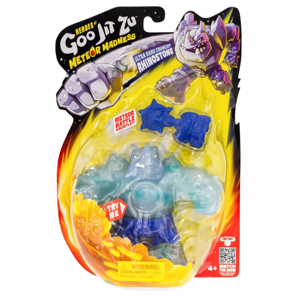 Heroes of Goo Jit Zu Meteor Madness ULTRA RARE RHINOSTONE