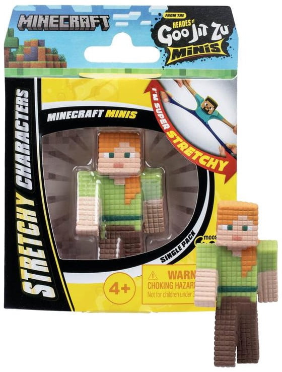 Heroes of Goo Jit Zu Minecraft Alex Mini Figure - Walmart.com