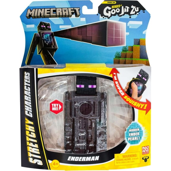 Heroes of Goo Jit Zu Minecraft Enderman Action Figure