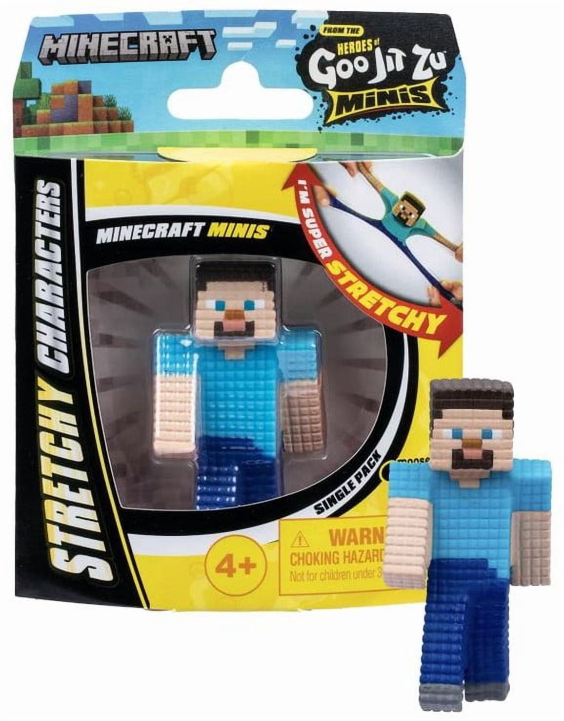 Heroes of Goo Jit Zu Minecraft Steve Mini Figure - Walmart.com