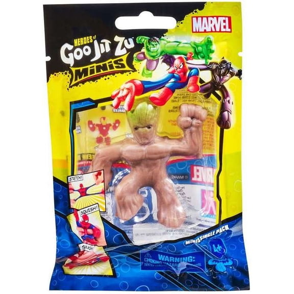 Heroes of Goo Jit Zu Minis Groot Action Figure