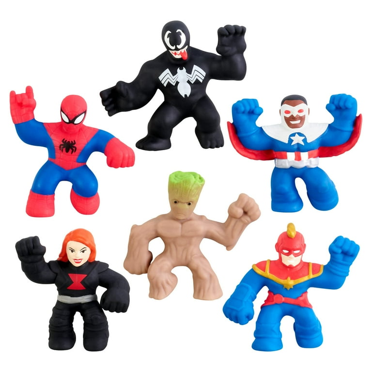 Heroes of Goo Jit Zu Marvel Minis Mega Pack - Spiderman, Avengers