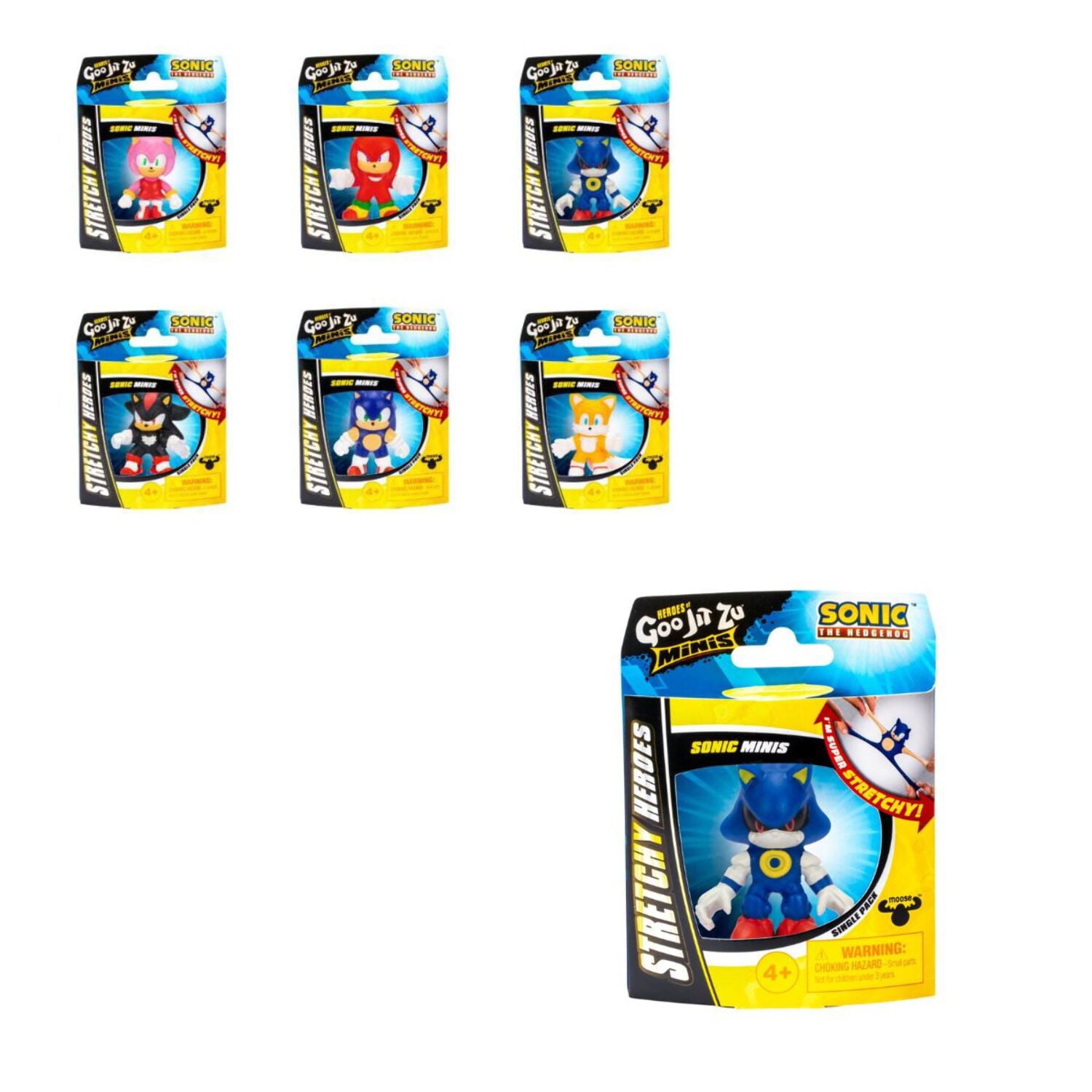 Goo Jit Zu Action Figures - Preschool Imaginative Play Tools