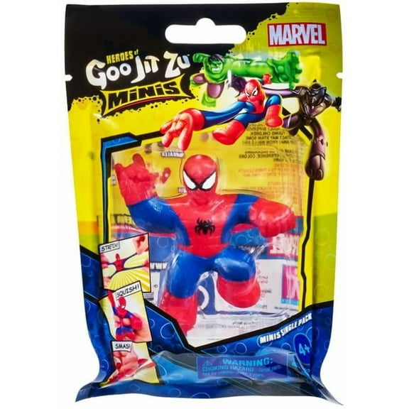 Heroes of Goo Jit Zu Minis Spider-Man Action Figure