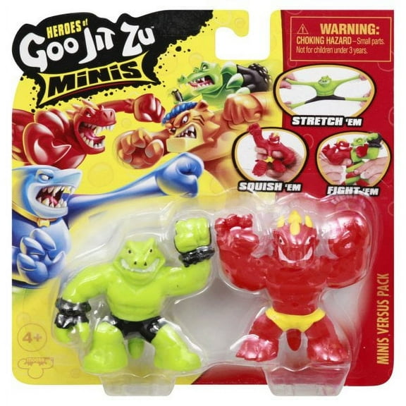 Heroes of Goo Jit Zu Minis 2 pack Action Figure - Select Figure(s)