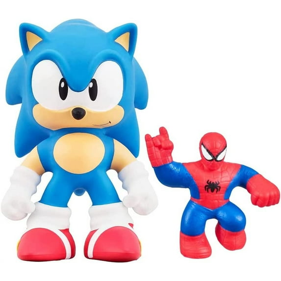 Heroes of Goo Jit Zu Sonic The Hedgehog with Marvel Mini's (Marvel Characters Will Vary)