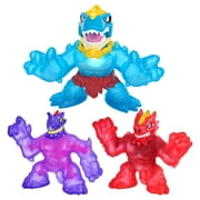 Heroes of Goo Jit Zu Ultra Raptor 3 Pack, 8 Dinogoo Tyro, Blazagon, and Shredz , Ages 4+