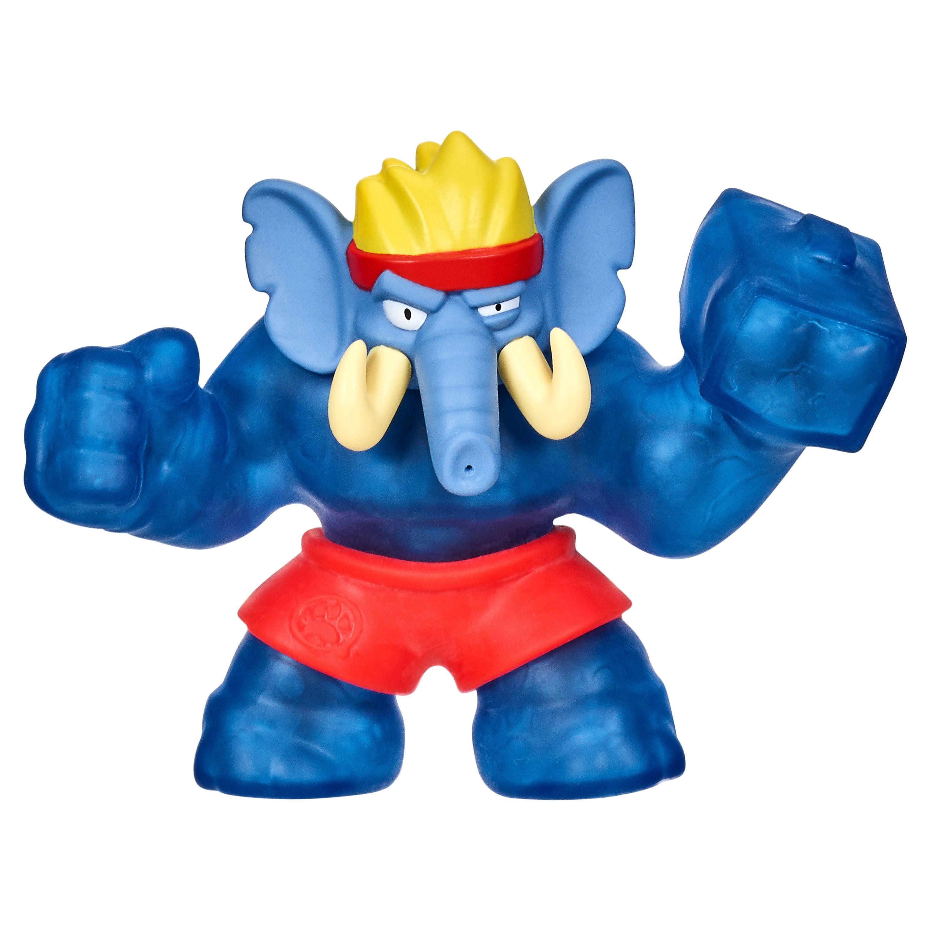 Heroes of Goo Jit Zu Water Blast Hero Pack - Crunchy Elepahnt Action Figure, Gigatusk