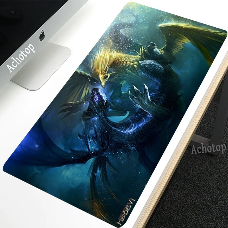 Heroes of Might and Magic Mousepad Desk Pad Pc Gamer Mat Gaming