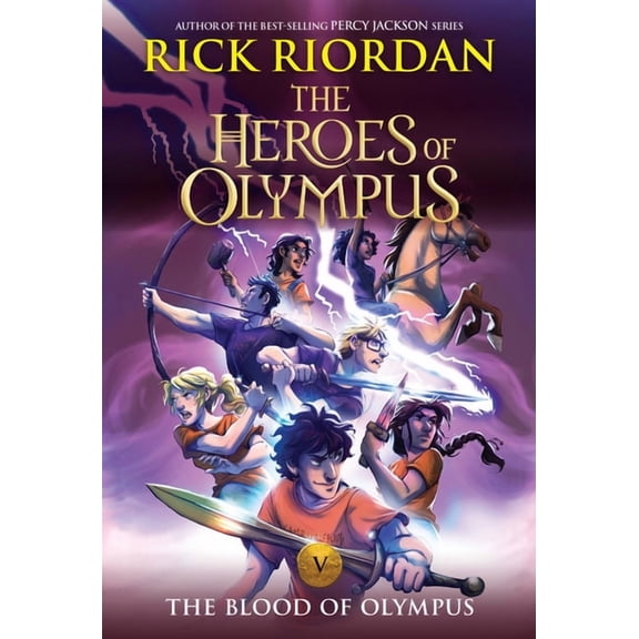 Heroes of Olympus Heroes of Olympus, The, Book Five: Blood of Olympus, The-(New Cover), Book 5, (Paperback)