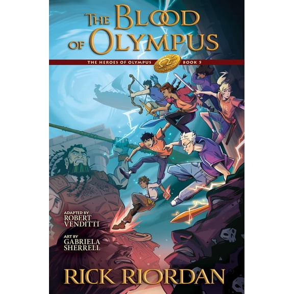 Heroes of Olympus, the, Book Five: the Blood of Olympus, the Graphic Novel (Paperback)
