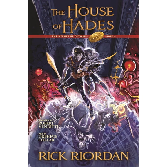 Heroes of Olympus House of Hades: The Graphic Novel, (Hardcover)