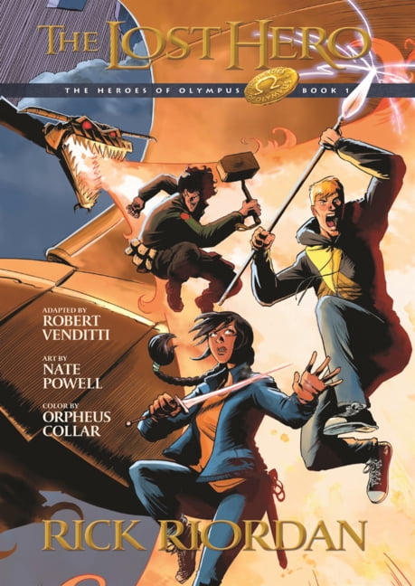 Heroes of Olympus Lost Hero: The Graphic Novel, Book 1, (Hardcover)