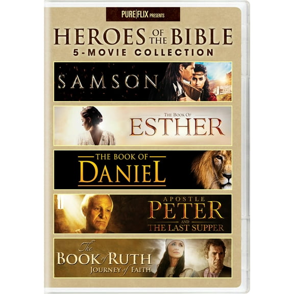 Heroes of the Bible: 5-Movie Collection (DVD)