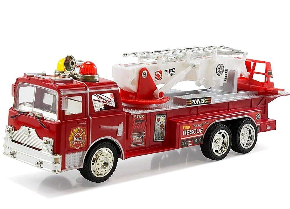 Heroes to the Rescue 12" Rescue Fire Truck With Extending Ladder
